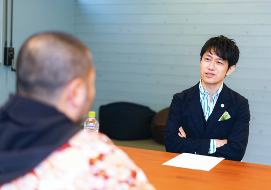 谷口さん×森社長　対談