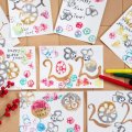 令和初の年賀状、子どもと楽しくぺったん☆ 野菜スタンプで印象的に